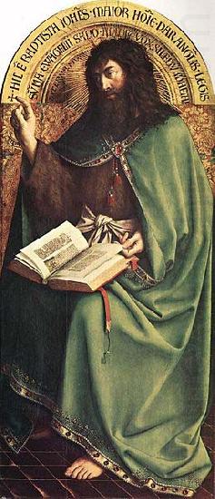 St John the Baptist, Jan Van Eyck